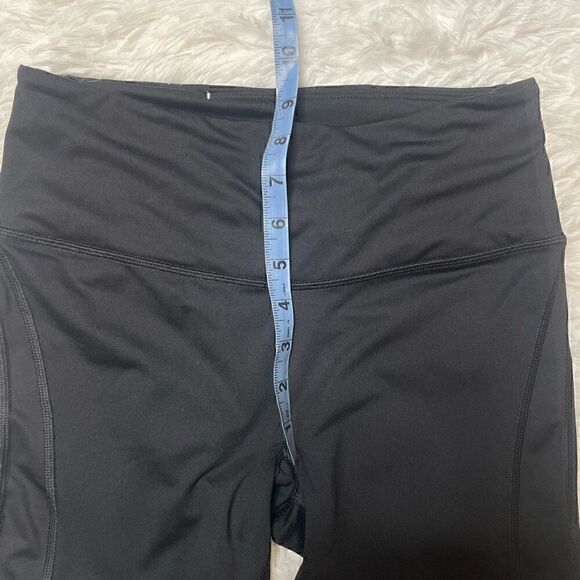 Victorias Secret Leggings Size Small Pants Black High Rise Mesh Yoga Sports - Picture 4 of 11